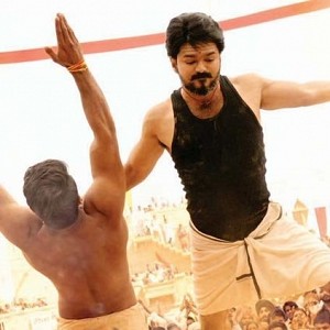 Know what is the rank of Mersal at the box office?