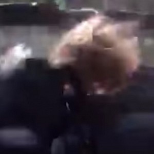 Actress posts video of her horrific car crash!