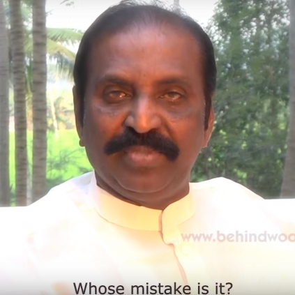 Vairamuthu's emotional video response regarding Aandal controversy