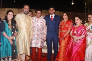 Y Gee Mahendra's Son Harshavardhana - Shwetha Reception