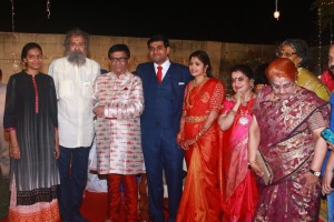 Y Gee Mahendra's Son Harshavardhana - Shwetha Reception