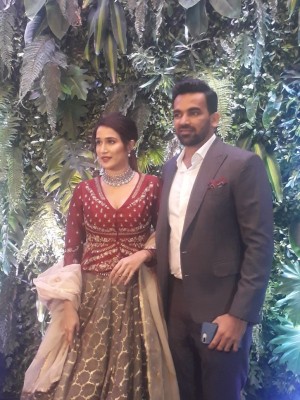 Virat Kohli And Anushka Sharma Reception