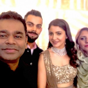 Virat Kohli And Anushka Sharma Reception