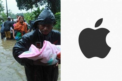Apple to donate Rs 7 crore for relief works in Kerala