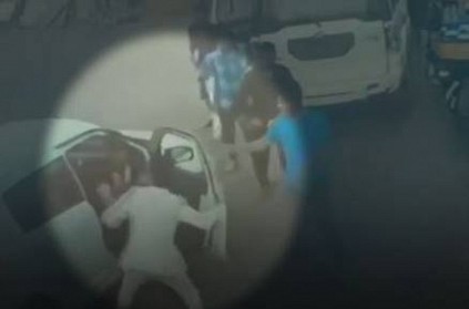 BJP MLA's son caught on camera thrashing man for blocking his way on road