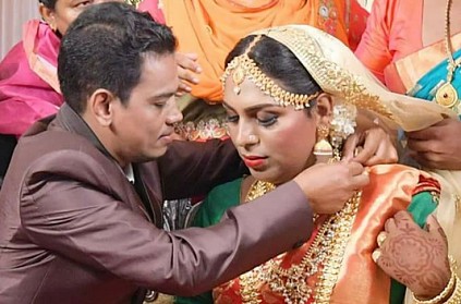 Kerala\'s first trans-sexual couple, Ishaan and Surya gets married