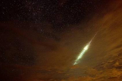 Shocking - Two meteorite-like objects fall from sky in India