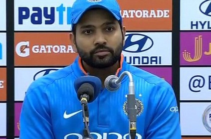 "The video of Steve Smith being escorted at the airport resonated with me" - Rohit Sharma