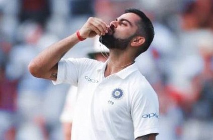 Watch - Kohli's sweet dedication to Anushka Sharma after hitting century