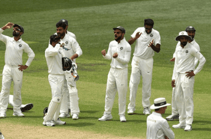 Historic Moment - India wins Australia by 31 runs in the first Test