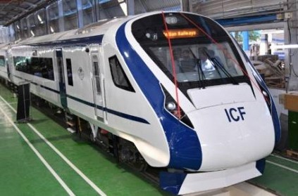 India\'s new fastest train \"train 18 made by chennai ICF