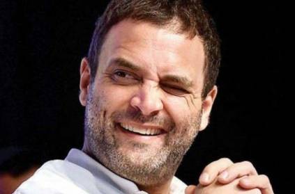 Rahul Gandhi offers ice-cream to a child with his spoon Viral Video