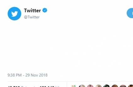 Twitter\'s Blank Tweet Becomes The Viral in world wide