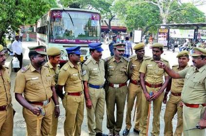 Chennai police to work on two shifts in the nights this month.