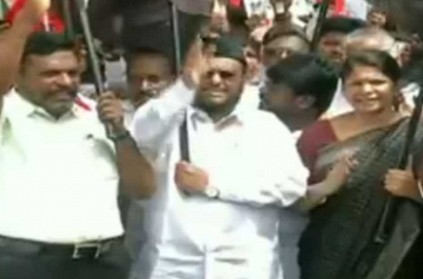 DMK holds agitations in Chennai over Thoothukudi police firing.