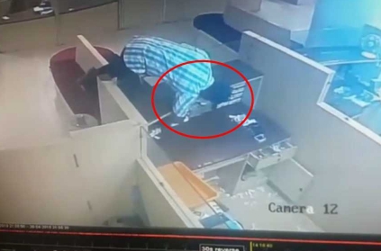 Video of man stealing Rs 10 lakh from Indian Bank in Madurai goes viral
