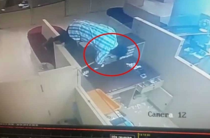 Man steals Rs 10 lakh from Indian bank in Madurai, video goes viral.