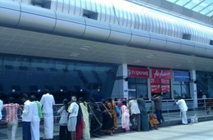 MDMK, Naam Tamilar cadres brawl in Trichy airport.