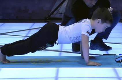 5 years old boy breaks worlds records with 3202 consecutive press ups