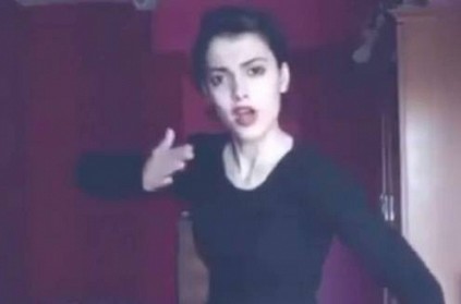 Teenager arrested for posting dance videos on Instagram in Iran.