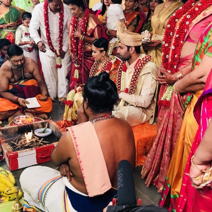 Aadhav Kannadasan gets married to Vinodhinie