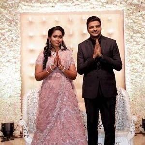 Actor Sathish wedding reception pictures here