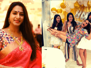 Actress Surekha Vani has a blast celebrating her 40th birthday; viral pics