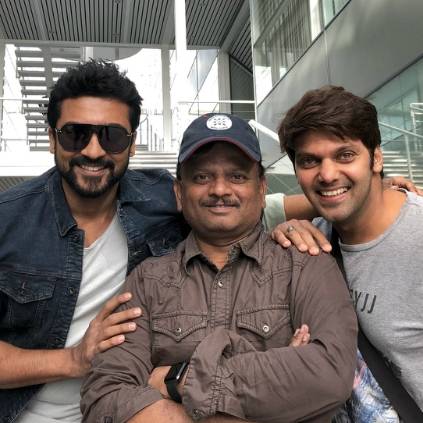 Arya has joined Suriya 37 with director KV Anand