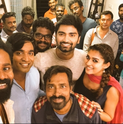 Atharvaa and Nayanthara’s Imaikka Nodigal shoot wrapped up yesterday (December 17, 2017)