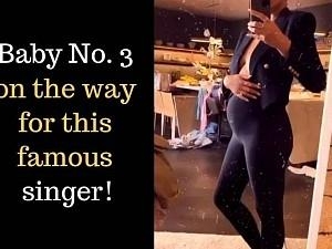 Baby No. 3 on the way for this singer who announces in a unique way ft John Legend, viral video