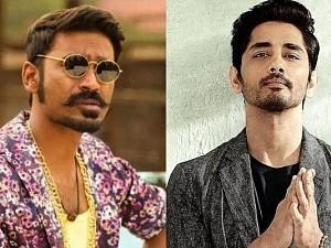 BREAKING: Dhanush's director teams up with Siddharth for his next - Full deets