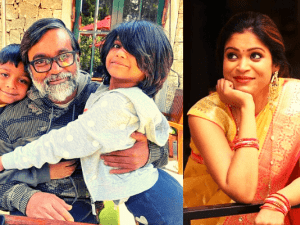 Check out how cutely Selvaraghavan's new-born poses for his dad in this latest pic with Gitanjali