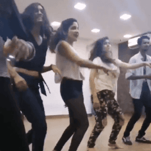 Dance rehearsal video of Bigg Boss Sakshi, Abhirami and Sherin