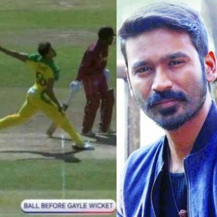 Dhanush trolls poor umpiring in West Indies vs Australia cricket world cup match on Twitter