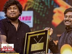 Favourite prankster Rahul bagged at the Behindwoods Gold Icons