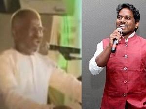 Iayaraja sings like Yuvan Shankar Raja and imitates him
