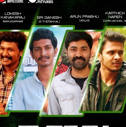 Karthick Naren, Lokesh Kanagaraj, Arun Prabu and Sri Ganesh to release Kalavu motion poster