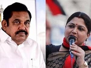 Khushbu is all praise for Tamil Nadu Chief Minister Edappadi Palaniswami; Here's why