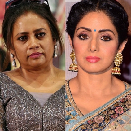 Lakshmy Ramakrishnan gets angry about funny memes on Sridevi's death