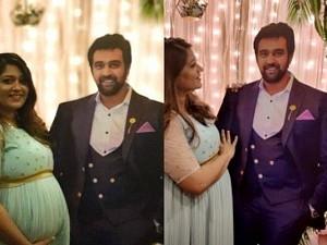 Meghana Raj's baby shower pics and video are too cute to miss!