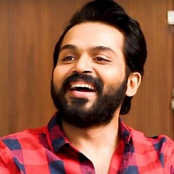 Let them finish their honeymoon and come back - Karthi's friendly banter