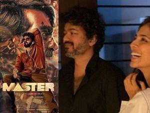 Master movie Malavika Mohanan name revealed - new candid pic of vijay and malavika