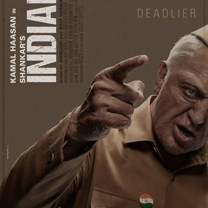 New poster from Kamal Haasan's Indian 2 directed by Shankar
