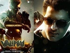 OFFICIAL: Thala Ajith's VALIMAI Motion Poster breaks records again; sets internet on fire!