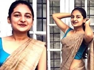 These pics of Papanasam and Drishyam girl Esther Anil in saree prove the little girl is not so little anymore!