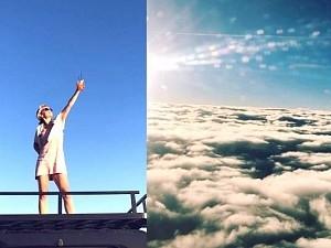 Popular actress jumps out of a plane to celebrate birthday, pics go viral ft Emilia Clarke