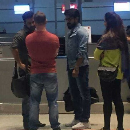 Ram Charan and Junior NTR leaving to USA for SS Rajamouli’s next film photoshoot
