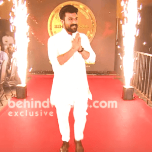 Ram Charan with Sivakarthikeyan and Yash at Behindwoods Gold Medals 2019