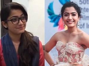 Rashmika Mandanna first ever audition and its too cute to handle