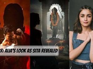 Wow!! Rajmouli's Sita for RRR - Alia Bhatt's 'glorious' look revealed - Netizens can't keep calm!